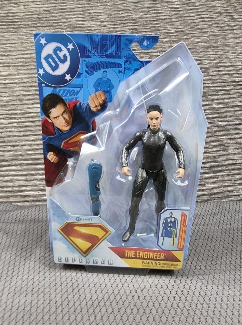 DC Comics Superman The Engineer 6" Action Figure Authentic Collectible Sealed